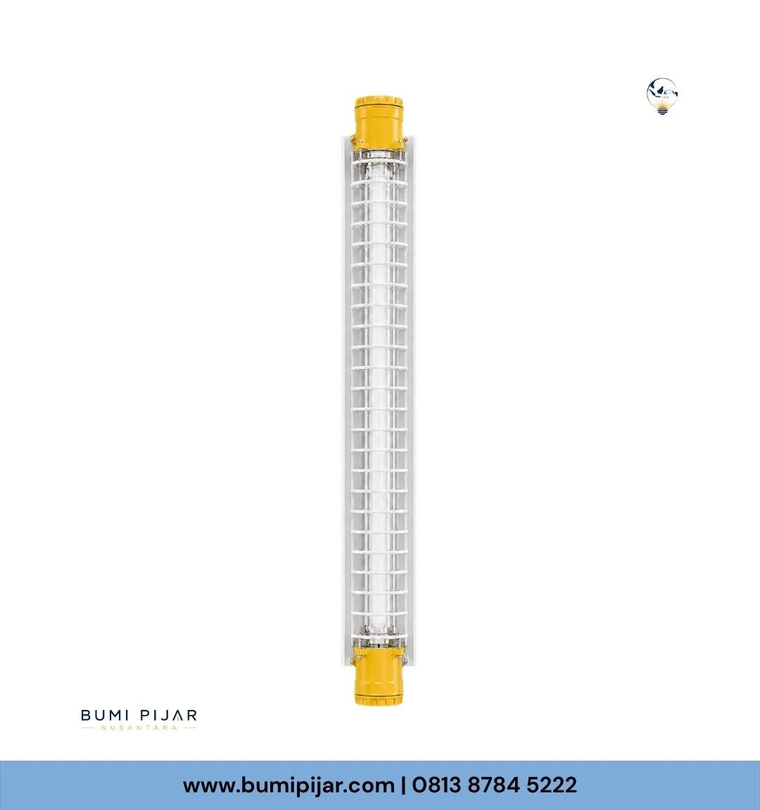 Lampu TL Explosion Proof Warom HRY52 1×36 Watt IP66 ATEX