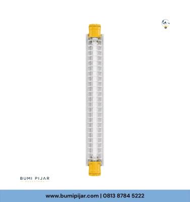 Lampu TL Explosion Proof Warom HRY52 1×36 Watt IP66 ATEX