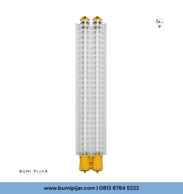 Lampu TL Explosion Proof Warom HRY52 2×36 Watt IP66 ATEX
